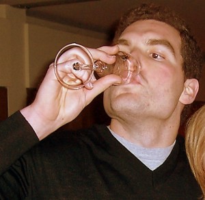 Chris - drinking