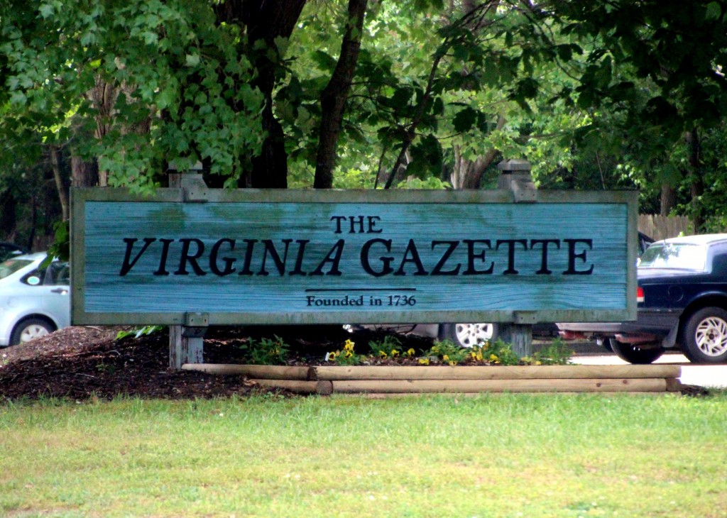 Virginia Gazette - Williamsburg, VA