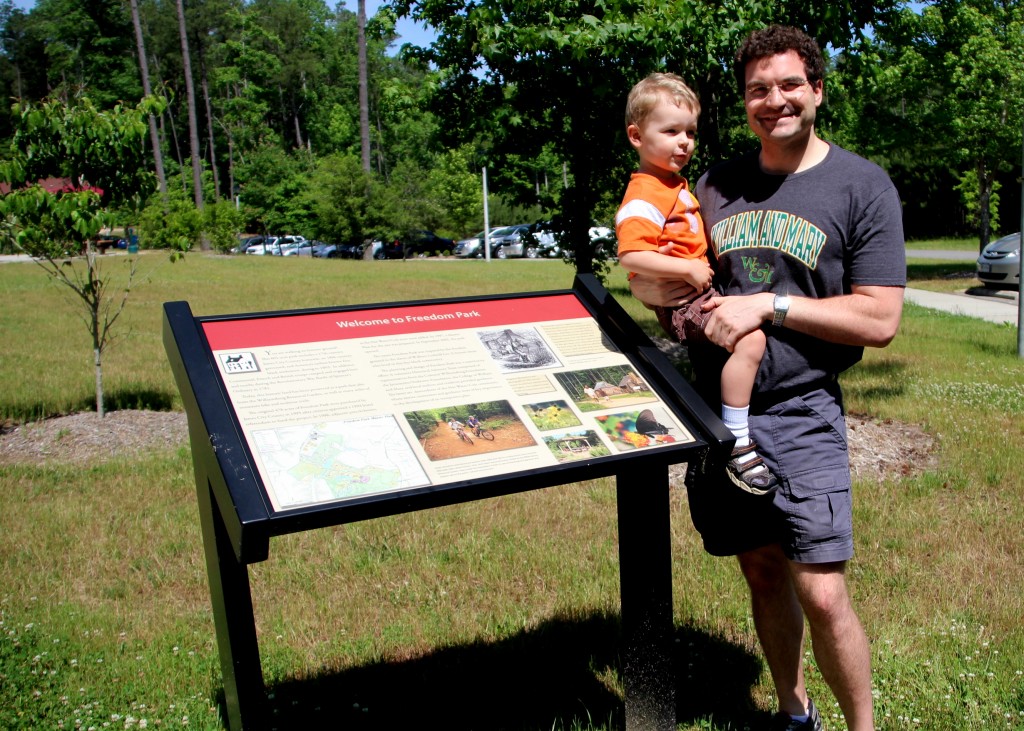 Freedom Park Sign